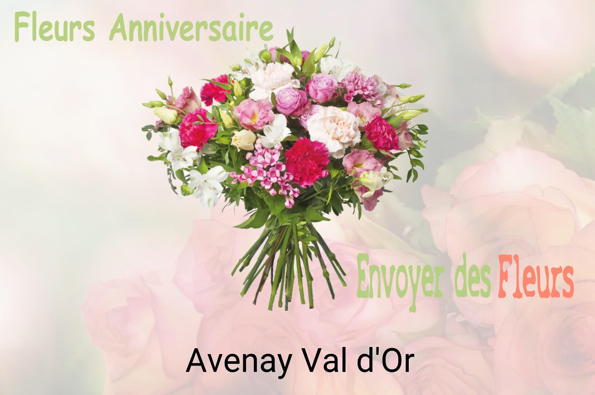 Bouquet de fleurs d’anniversaire livré à Avenay-Val-d'Or